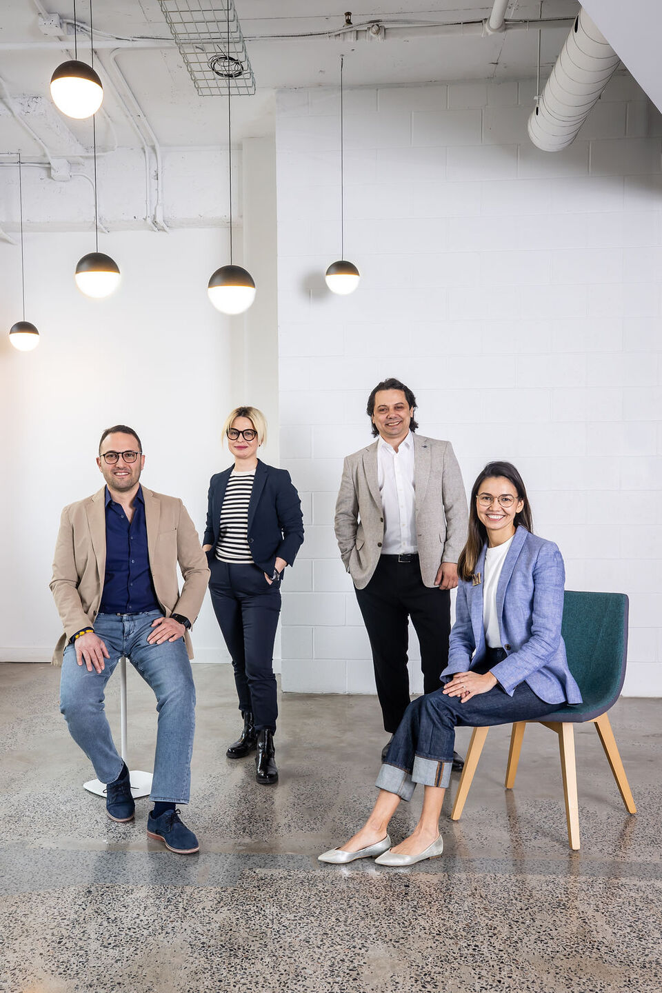Alper Caglar, Yulia Korobkova, Erdal Biberoglu et Milyausha Gabdrakhmanova 